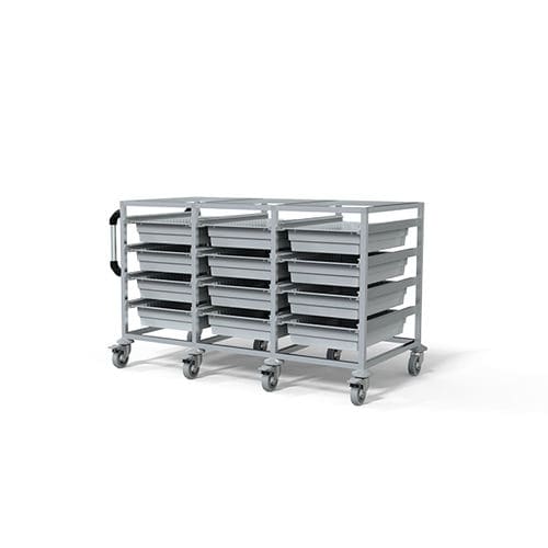 Wagen für Kliniken - F-T4010-3 - Behmpat Producciones S.L - Mehrzweck / für Transport / Aluminium