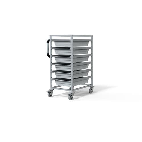 Wagen für Kliniken - F-T4012-1 - Behmpat Producciones S.L - Mehrzweck / für Transport / Aluminium