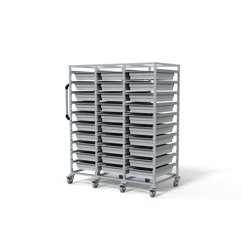 Wagen für Kliniken - F-T4018-3 - Behmpat Producciones S.L - Mehrzweck / für Transport / Aluminium