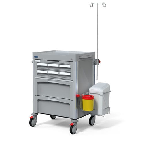 Wagen für Kliniken - F-DNOVMED-C2-22 - Behmpat Producciones S.L - für Medikamente / für Transport / Lager