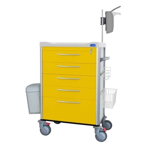 Wagen für Kliniken - IC02 - Behmpat Producciones S.L - Isolation / mit Korb / Abfalleimer