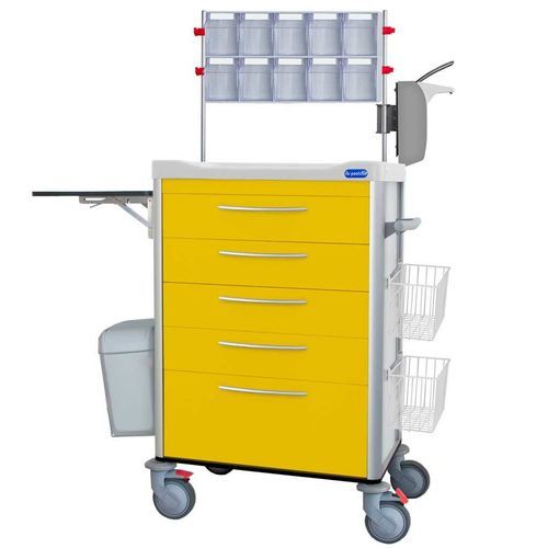 Wagen für Kliniken - IC03 - Behmpat Producciones S.L - Isolation / mit Korb / Abfalleimer
