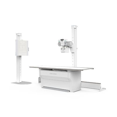 Digitales Röntgensystem - EVA - GEMSS Medical Systems - für multifunktionale Röntgenaufnahmen / mit bodenstehendem Bucky