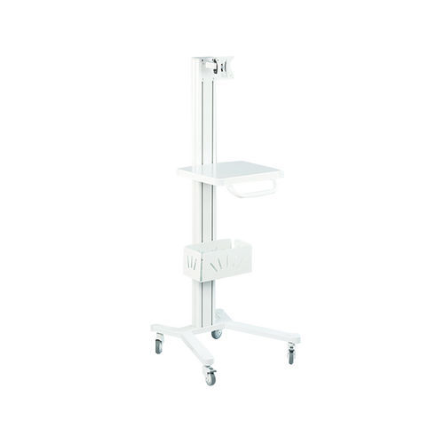 Medizinischer Wagen - TELEMED03 - nuovalaris - für Instrumente / Geräte / Lager
