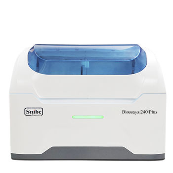 Automatisches biochemisches Analysegerät - Biossays 240 Plus - Snibe Co., Ltd. - Tisch / Direktzugriff / Barcode-Leser