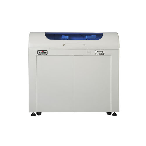 Automatisiertes biochemisches Analysegerät - Biossays BC1200 - Snibe Co., Ltd. - für klinische Diagnose / bodenstehend