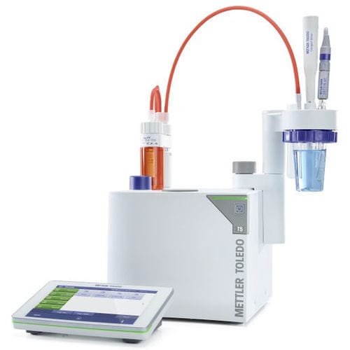 Karl-Fischer-Titrator - Excellence T5 - Mettler Toledo - volumetrisch / coulometrisch / Labor