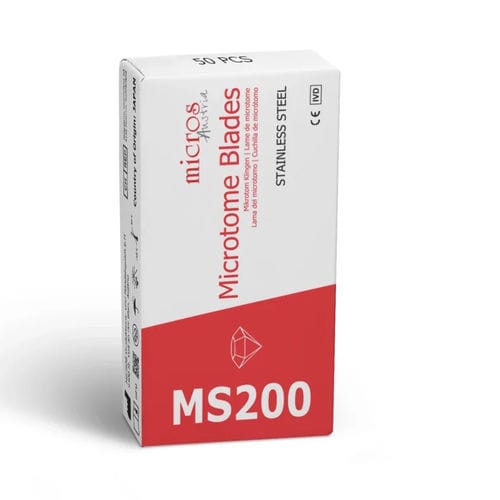 Mikrotomklinge zum Einmalgebrauch - MS200 - MICROS Produktions-u.HandelsgmbH.