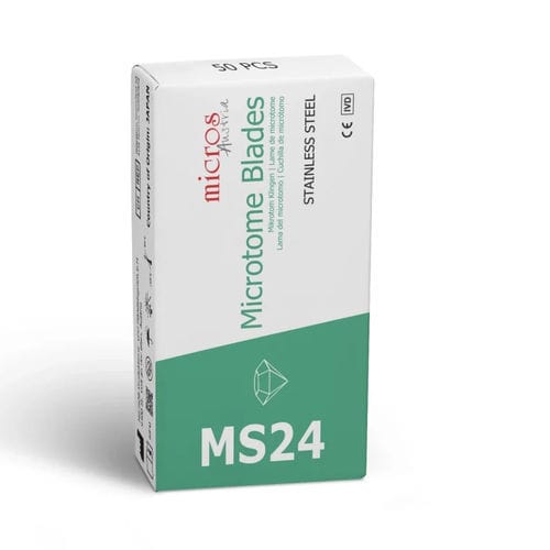 Mikrotomklinge zum Einmalgebrauch - MS24 - MICROS Produktions-u.HandelsgmbH.