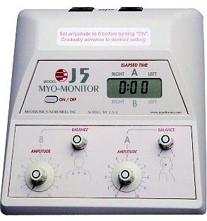 Elektrostimulator - J5 - Myotronics - Tischgerät / TENS / 2 Kanäle
