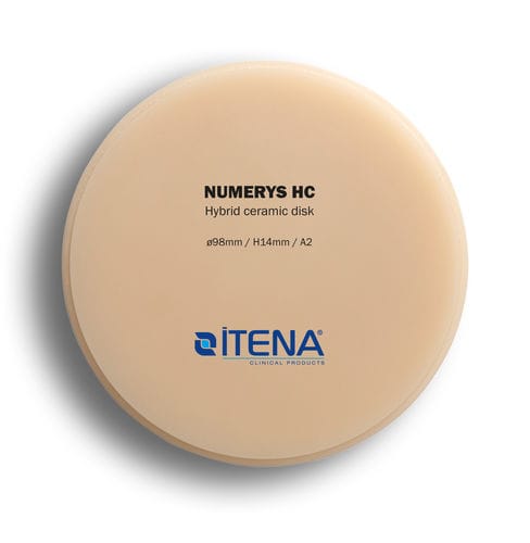 Zahnmedizinisches Material / Keramik - NUMERYS HC - Itena Clinical - zur Dentalrestaurierung / CAD/CAM