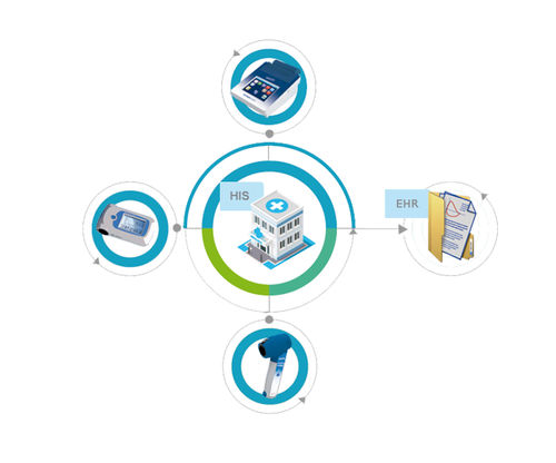 Datenanalysesoftware - W20sLink - SIBELMED - für Krankenhaus / Patientendaten / Spirometrie