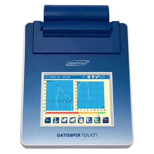 Elektronisches Spirometer - DATOSPIR touch - SIBELMED - Tischgerät / mit Touchscreen / mit USB-Anschluss
