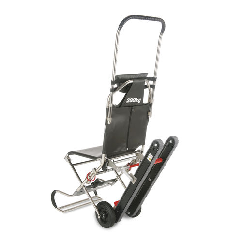 Patienten-Transportstuhl / für den Innenraum - Compact 2 Track - Ferno (UK) Limited - für Außenbereich / auf Rollen / zusammenklappbar