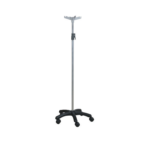 Infusionsständer auf Rollen - IV01 - Bailida - 4 Haken / teleskopisch