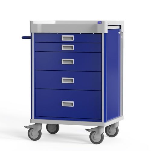Medizinischer Wagen - MX37ANE - Bailida - für Anästhesie / Medikamente / 6 Schubladen
