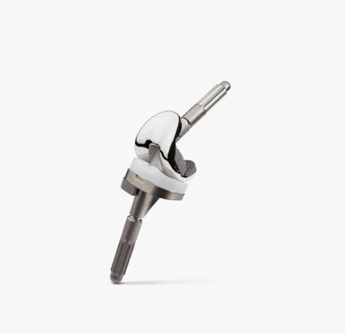 Femur-Patella Knieprothese - NexGen® Legacy® - Zimmer Biomet - kreuzbanderhaltend, Schlitten / mit fester Scheibe / zementfrei