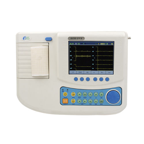 Ruhe-Elektrokardiograph - ECG-213 - Shenzhen Bestman Instrument - 3 Kanäle / digital / mit Drucker