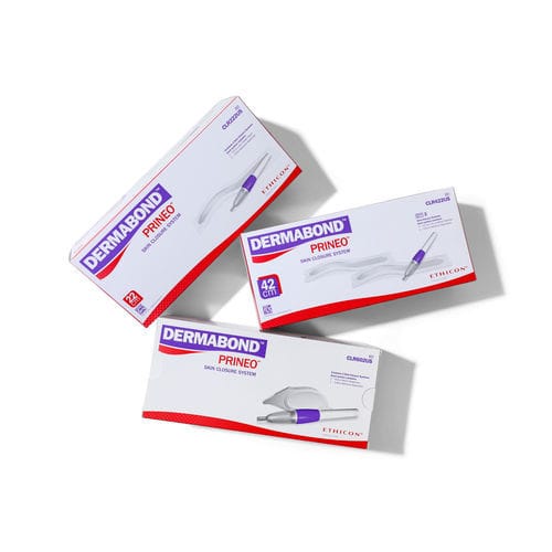 Chirurgischer Kleber / für kutane Naht - DERMABOND™ PRINEO™ - Ethicon - 2-Octyl-Cyanoacrylat