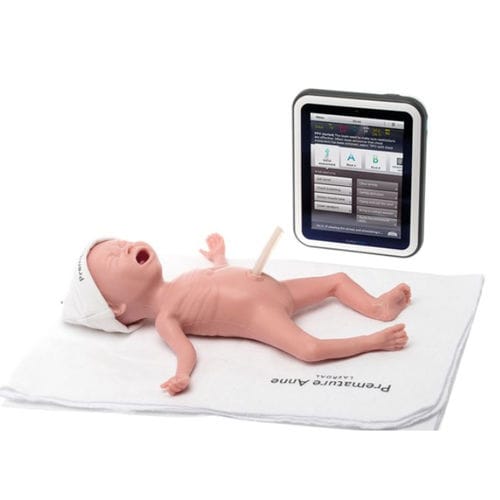 Simulator für Neugeborene - Premature Anne - Laerdal Medical - Ausbildung / für Allgemeinpflege / für Krankenpflege