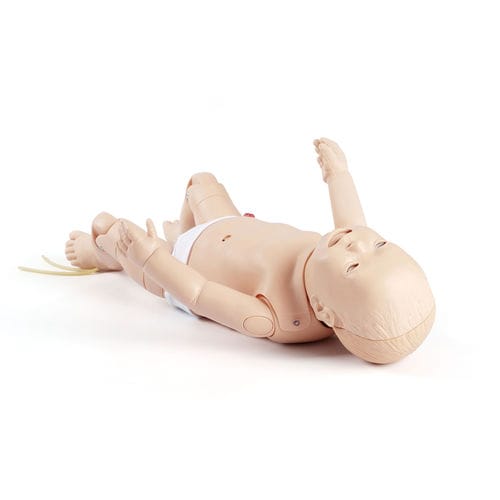 Trainingspuppe für pädiatrische Betreuung - Nursing Baby - Laerdal Medical - für Auskultation / Ernährung / für intraossäre Infusion