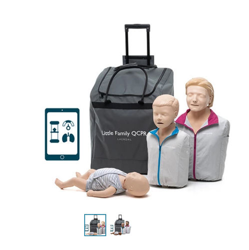 Notfall-Trainingspuppe - Little Family QCPR - Laerdal Medical - für CPR / Oberkörper / Puppenset