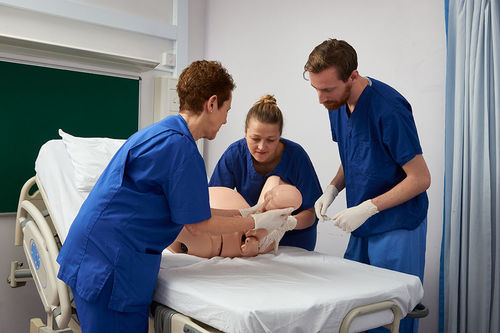 Simulator für Entbindungen - PROMPT Flex - Laerdal Medical - Monitoring / EKG / Herzfrequenz