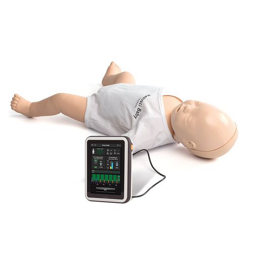 Notfall-Trainingspuppe - Resusci QCPR - Laerdal Medical - Atemwegsmanagement / für Intubation / für intraossäre Infusion