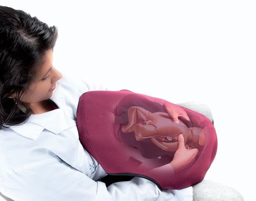 Ausbildungs-Simulationsanzug - MamaNatalie® - Laerdal Medical - für Entbindungen / für Krankenpflege / für Geburtshilfe