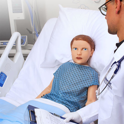 Patientensimulator für Kinder - Pediatric HAL&reg; S2225 - Gaumard - für Blutdruckmessung / Atemwegsmanagement / SpO2