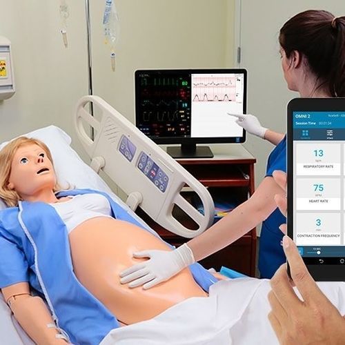 Patientensimulator für Entbindungen - NOELLE® S550.250 - Gaumard - für Entbindungen / mütterliche/neonatale Pflege / für Geburtshilfe