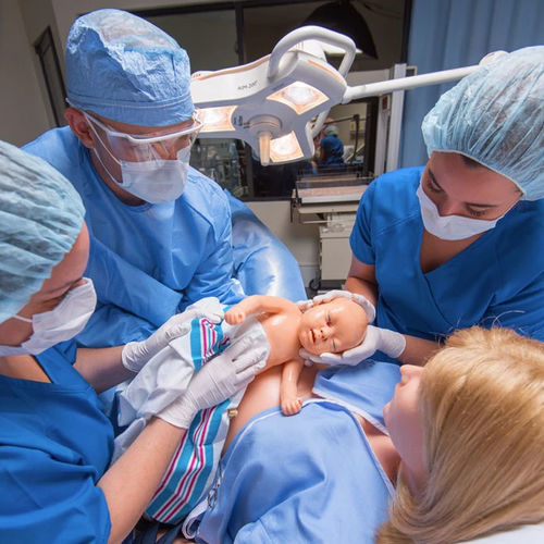 Patientensimulator / mütterliche/neonatale Pflege - VICTORIA® S2200  - Gaumard - für Entbindungen / für Krankenpflege / für Geburtshilfe