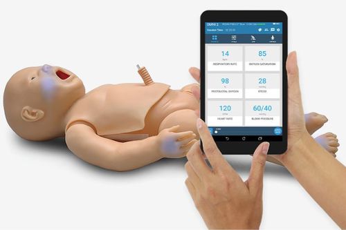Atemwegsmanagementsimulator - PEDI® Blue S320.100.250 - Gaumard - für Intubation / Monitoring / für CPR