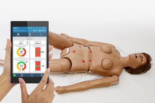 Verband-Simulator - Clinical CHLOE® S222 - Gaumard - für Katheterisierung / für Brustabtastung / Atemwegsmanagement