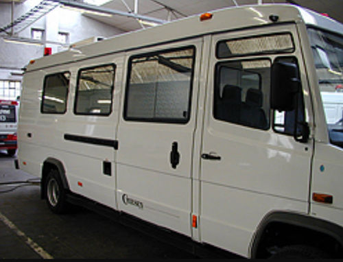 Mobile Krankenstation / für Blutabnahmen - C. Miesen - Transporter