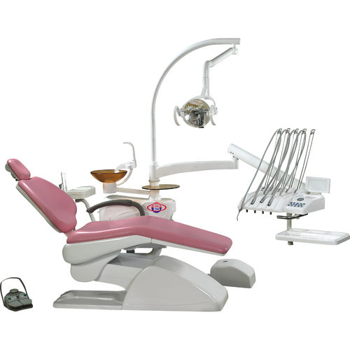 Dentale Behandlungseinheit / mit elektrisch bedientem Stuhl - BD-903A - Best Dent Equipment Co.,Limited - mit Instrumententräger / mit Licht