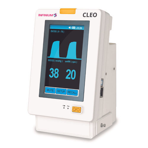 Kapnographie-Vitalzeichenmonitor - Cleo™ - Infinium - tragbar / Tischgerät / Nacht
