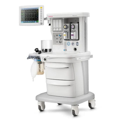 Rollenstativ-Anästhesiearbeitsplatz - ADSII™ - Infinium - Atmungsmonitoring / mit Ventilator / mit elektronischem Gasmischer
