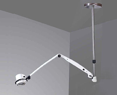Lampe für Kleineingriffe / Halogen - SPARX LEDELC002 - HARDIK MEDI-TECH - deckenmontiert / höhenverstellbar