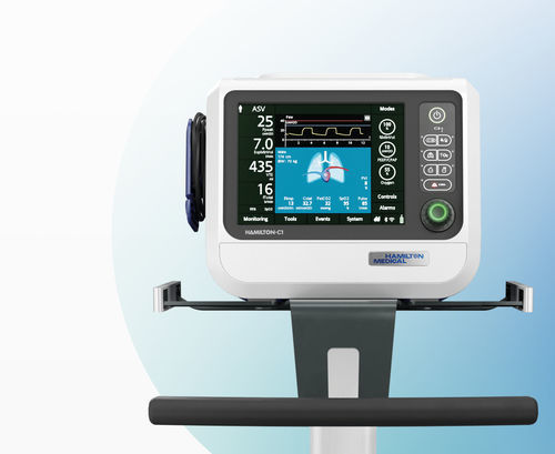 Beatmungsgerät für Intensivpflege - HAMILTON-C1 - Hamilton Medical - für Kliniken / pneumatisch / elektronisch