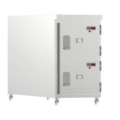 Leichenkühlzelle für Leichentragen - PS-SSNMU02 - PROJESAN - 2 Körper / mit Frontöffnung / 2-türig