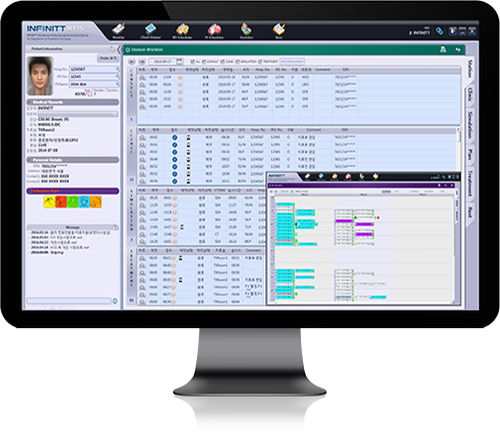 Datenmanagementsystem - RTIS - Infinitt Healthcare - Information / für onkologische Abteilungen