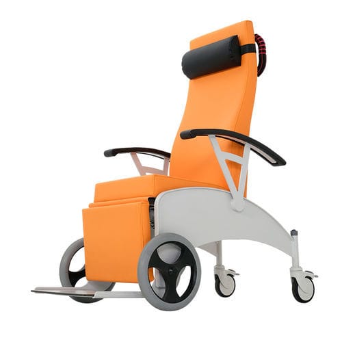 Patienten-Transportstuhl / für den Innenraum - FLEXI 3 - MESPA - für Außenbereich / elektrisch / auf Rollen