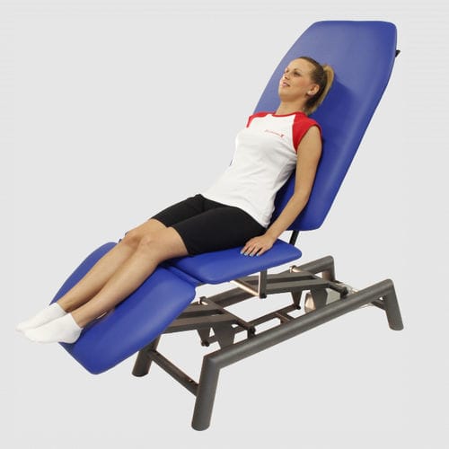 Behandlungstisch für Physiotherapie - GRANIT - Project Blue Generation - manuell / dreiteilig