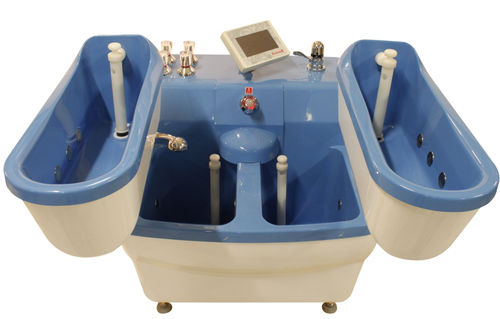 Galvanische Therapiebadewanne / Einsitzer - TASMAN/ series - Project Blue Generation - obere Gliedmaßen / für untere Gliedmaßen