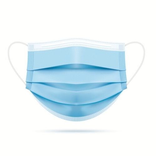 Polypropylen-Schutzmaske - Apothecaries Sundries - blau / zum Einmalgebrauch