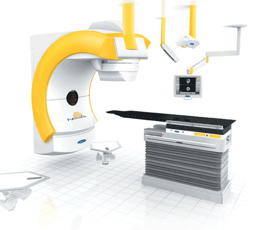 Stereotaktische Röngenchirurgie Partikel-Linearbeschleuniger - Novalis® - Brainlab - mit vollautomatisierter Positioniertisch / mit Lamellenkollimator (MLC)