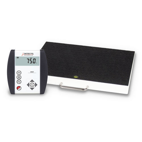 Elektronische Personenwaage - 6100 series - DETECTO - für Übergewichtige / Plattform / tragbar