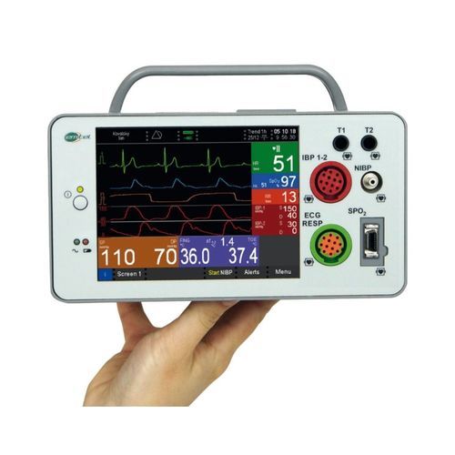 Kompakter Multiparameter-Monitor - FX 3000T - EMTEL Śliwa sp.k. - tragbar / modular / EKG
