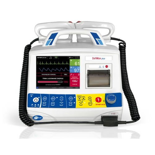 Halbautomatischer externer Defibrillator - DefiMax Plus - EMTEL Śliwa sp.k. - Multiparameter-Monitor / zweiphasig